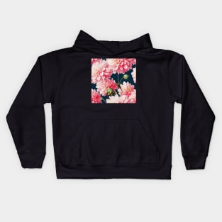 Pink Dahlia Kids Hoodie